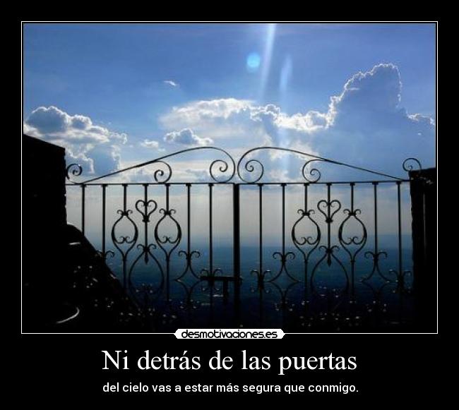 carteles las puertas del cielo girart95 desmotivaciones