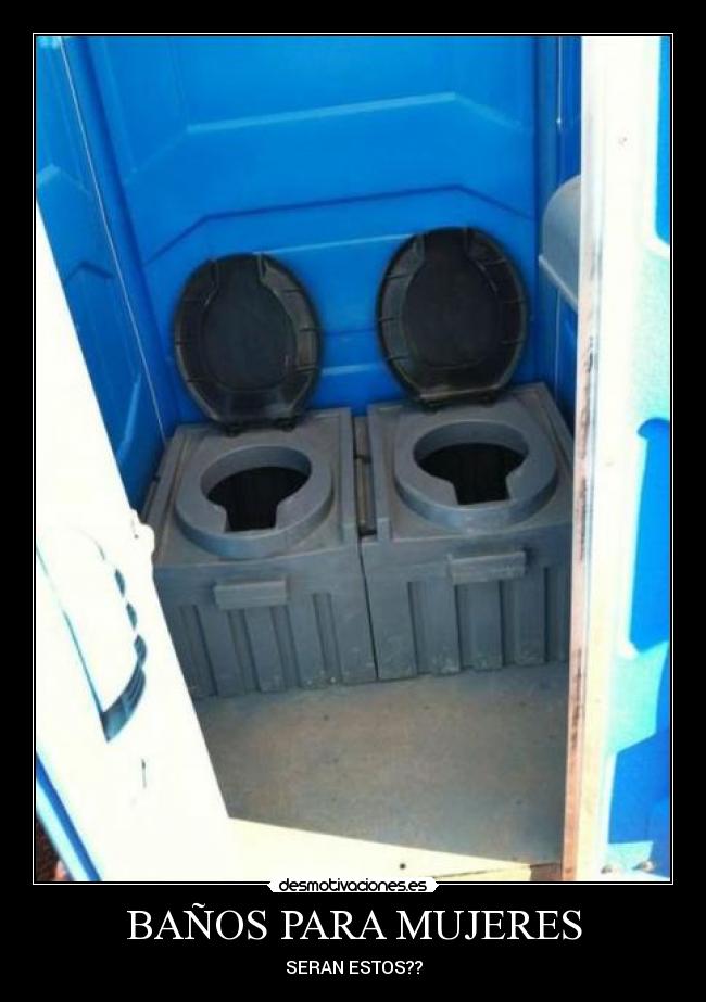 BAÑOS PARA MUJERES -