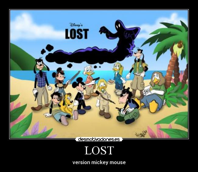 LOST - version mickey mouse