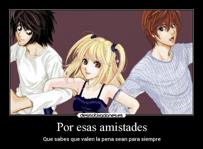 Por esas amistades - 