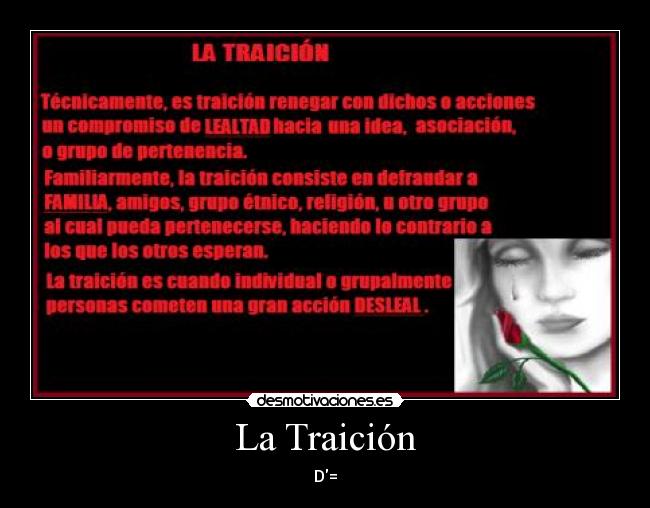 La Traición - 