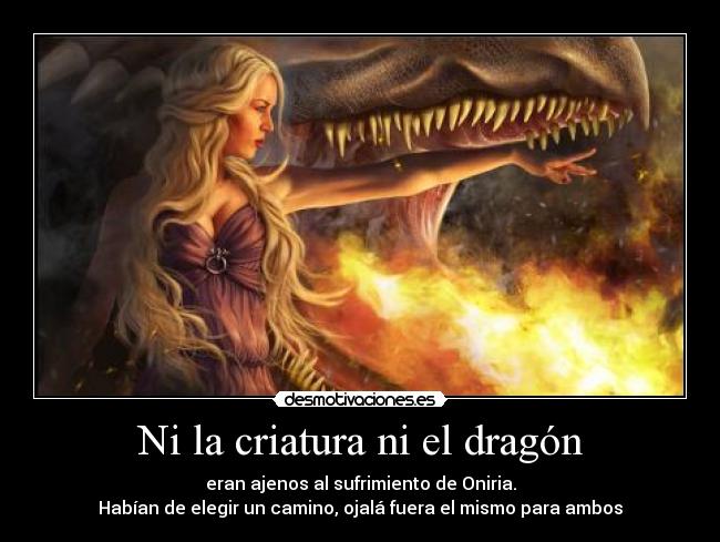 Ni la criatura ni el dragón - 