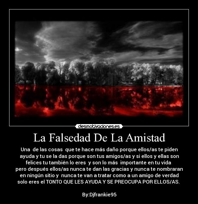carteles amistad amistad desmotivaciones