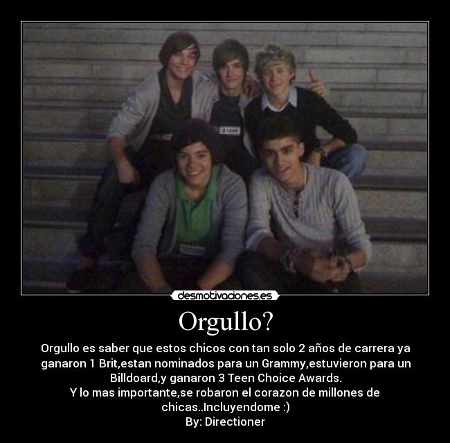 Orgullo? -