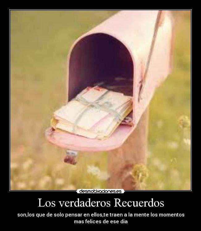 Los verdaderos Recuerdos -