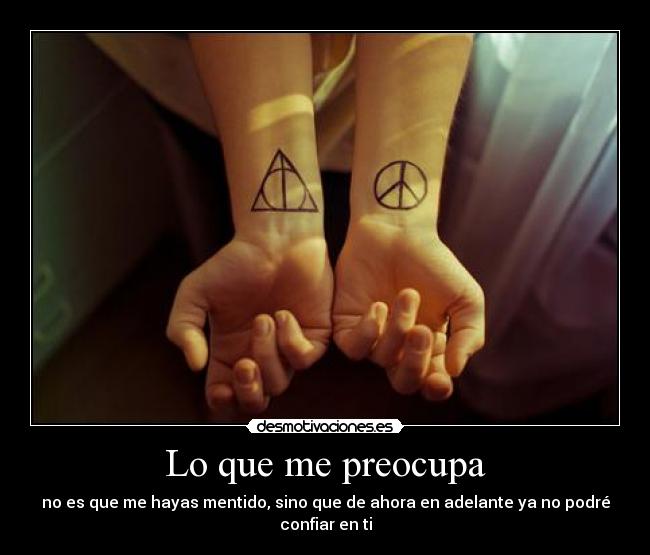 Lo que me preocupa - 