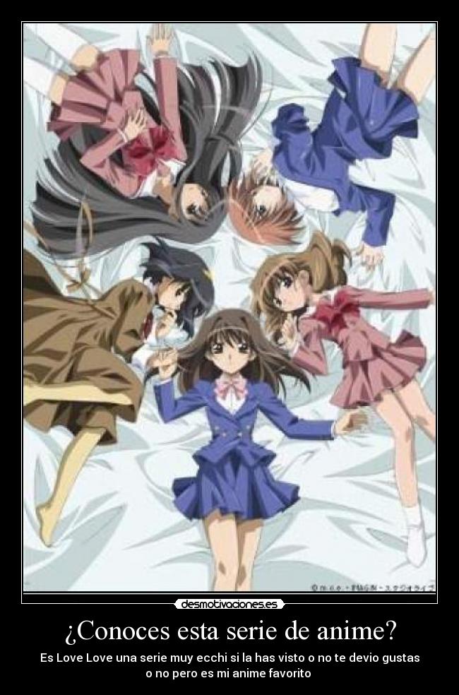 ¿Conoces esta serie de anime? -