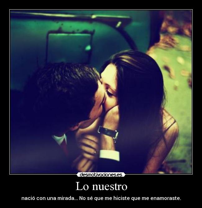 Lo nuestro -