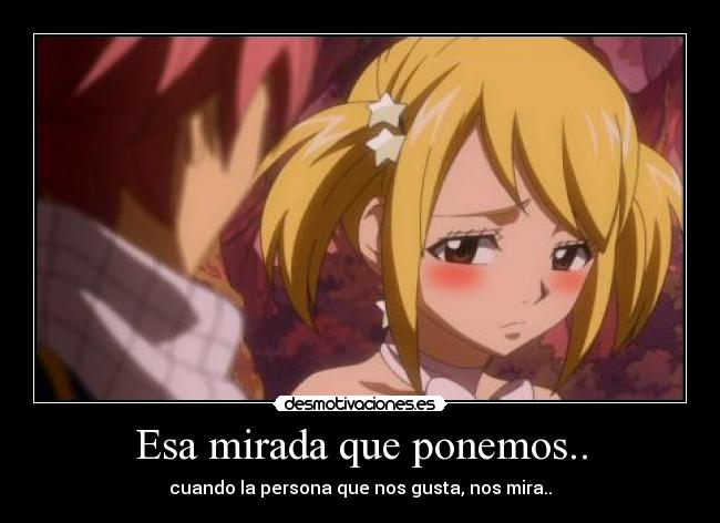 Esa mirada que ponemos.. -