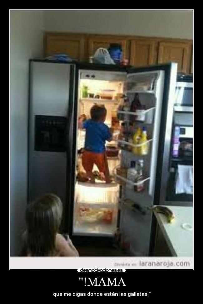 carteles nino nevera desmotivaciones