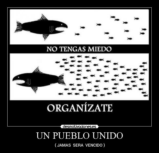 UN PUEBLO UNIDO - ( JAMAS SERA VENCIDO )