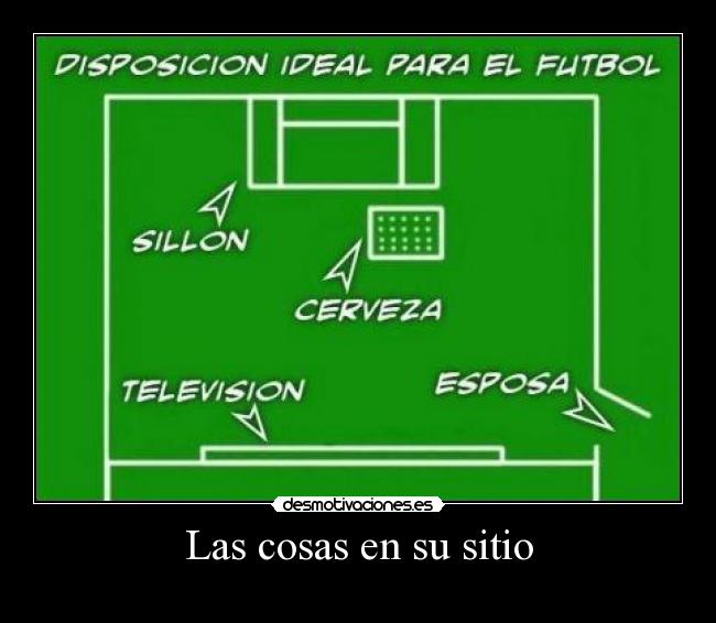 Las cosas en su sitio - 