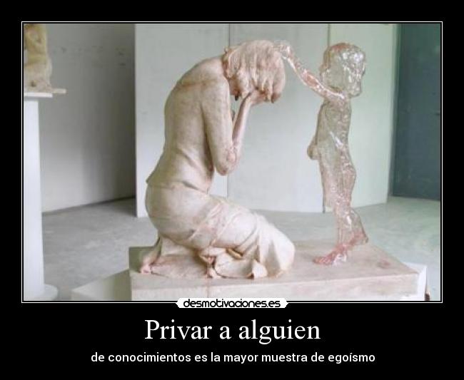 Privar a alguien -