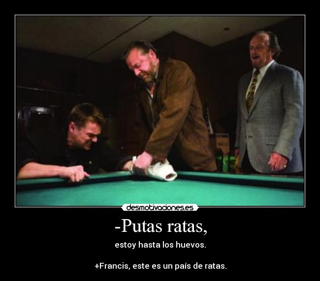 carteles aplicable aqui the departed desmotivaciones