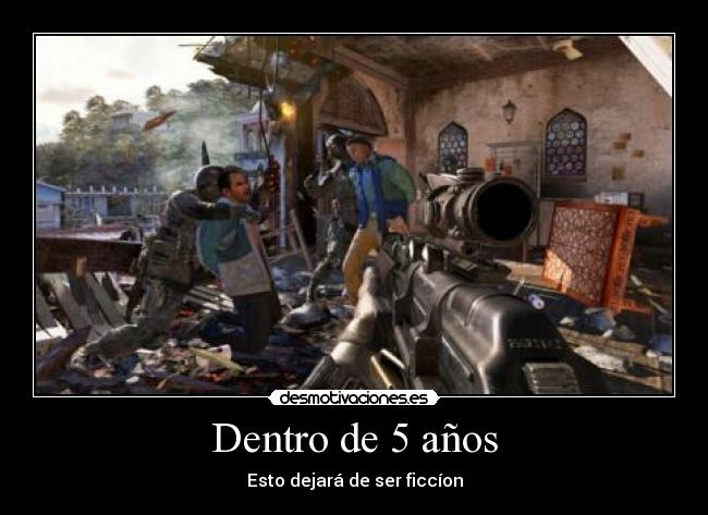 Dentro de 5 años - Esto dejará de ser ficcíon