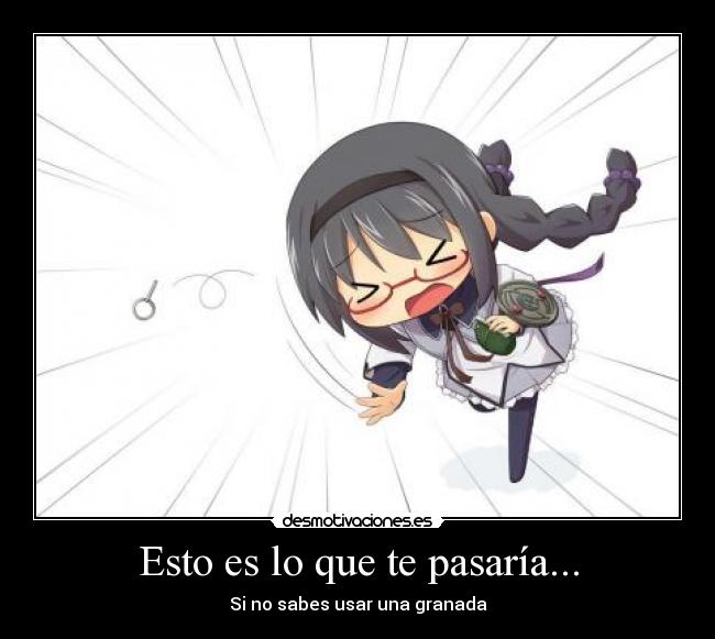 Esto es lo que te pasaría... - Si no sabes usar una granada