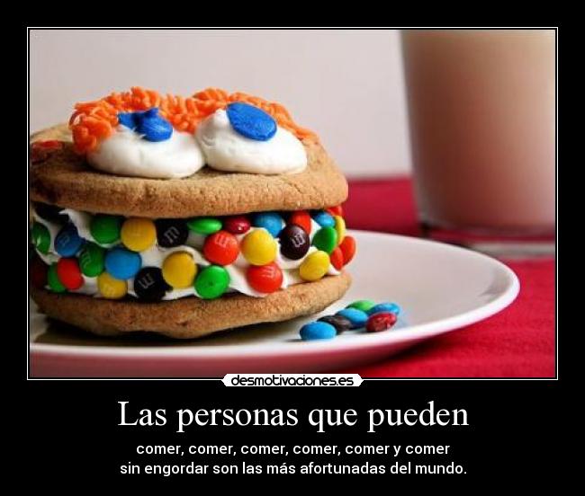 Las personas que pueden -