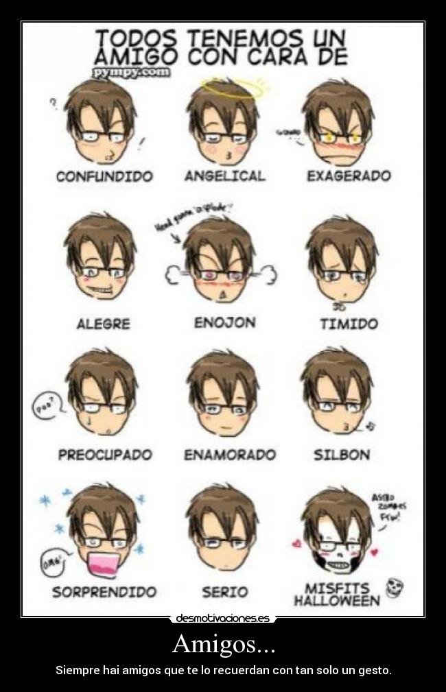 Amigos... - Siempre hai amigos que te lo recuerdan con tan solo un gesto.