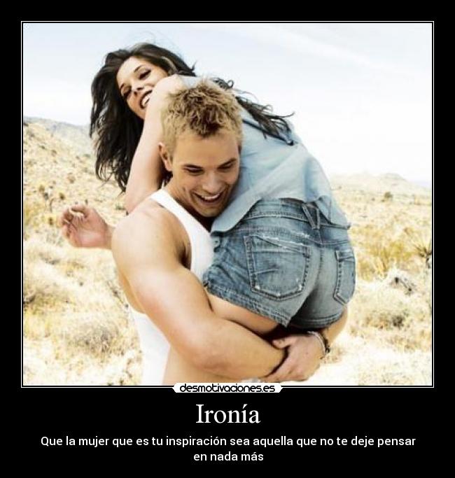 carteles solo pienso ella desmotivaciones