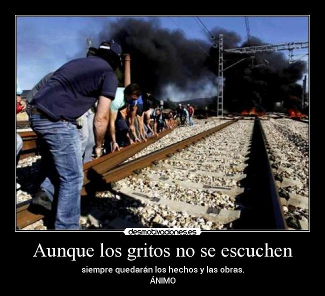 Aunque los gritos no se escuchen - 