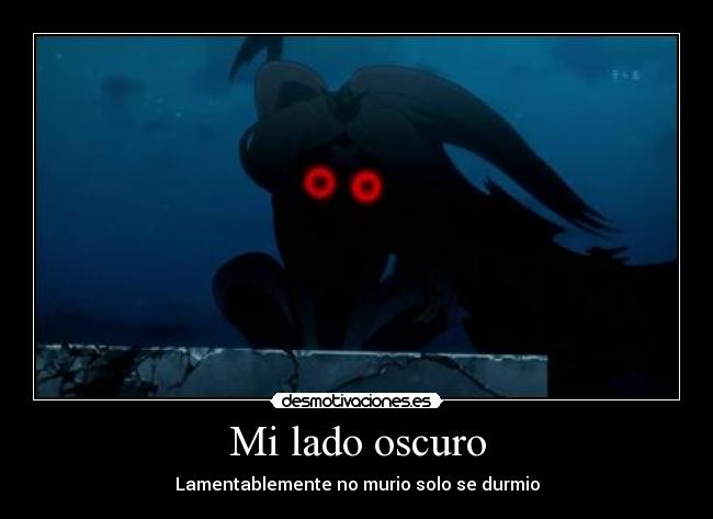 Mi lado oscuro -