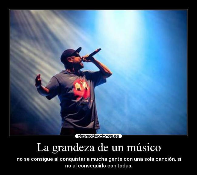 La grandeza de un músico -