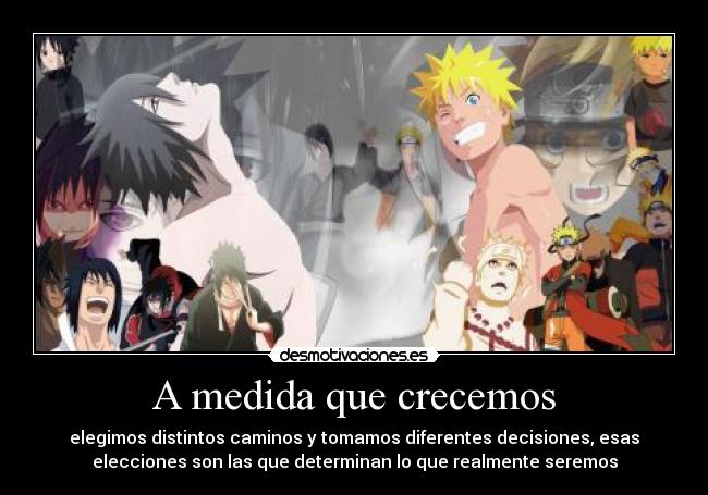 A medida que crecemos - 