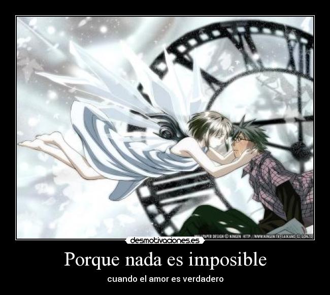 Porque nada es imposible - cuando el amor es verdadero