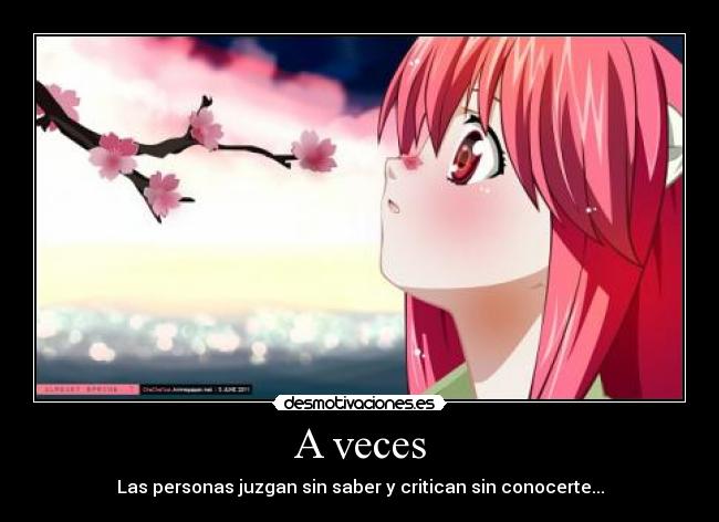 A veces -
