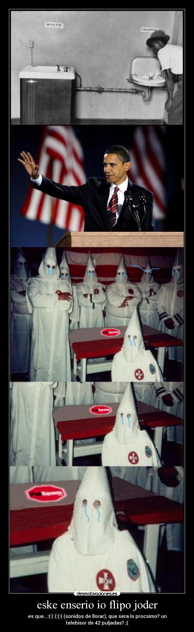 eske enserio io flipo joder - es que...:(:( (:(:( (sonidos de llorar), que sera lo procsimo? un
telebisor de 42 puljadas? ;(