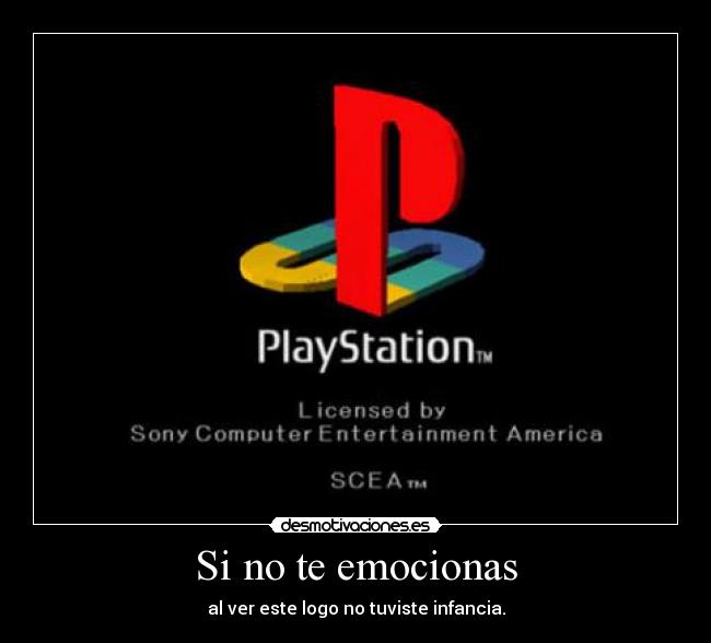Si no te emocionas - al ver este logo no tuviste infancia.