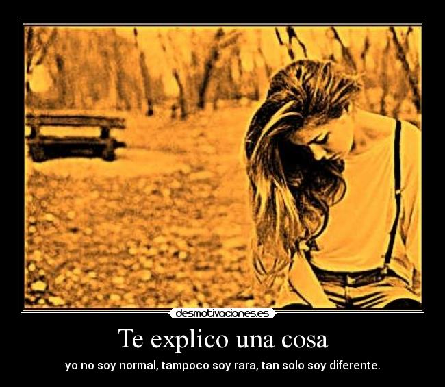 Te explico una cosa -