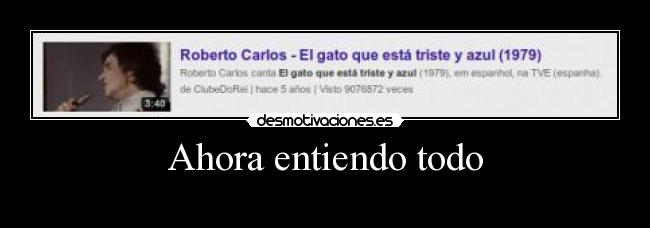 Ahora entiendo todo - 