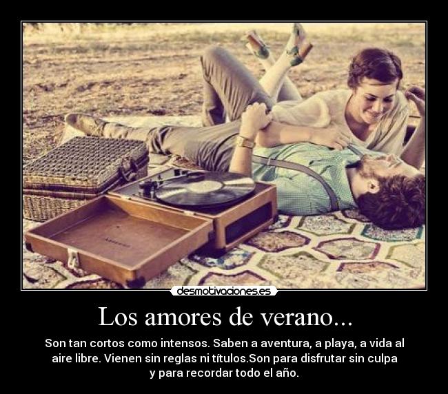Los amores de verano... -