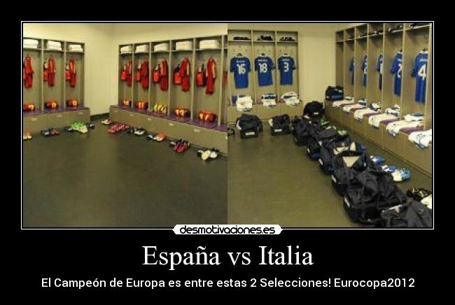 España vs Italia -