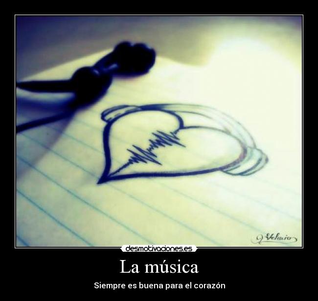 La música -