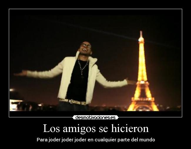 Los amigos se hicieron -