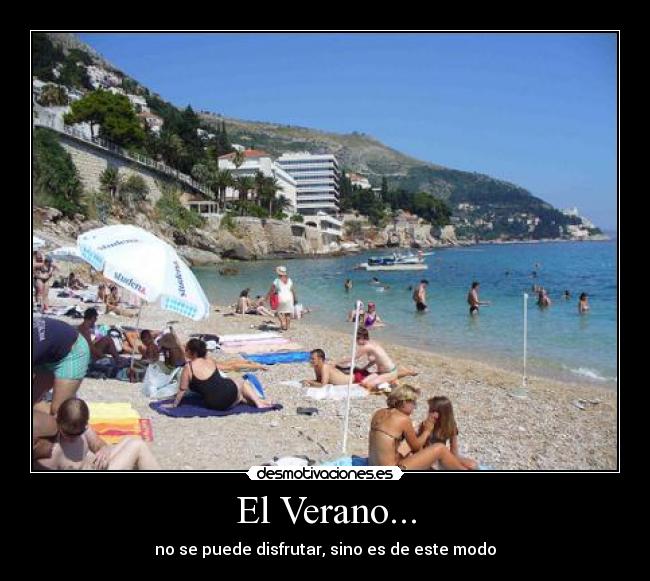 carteles verano verano desmotivaciones
