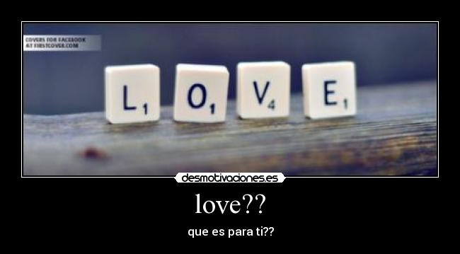 love?? - que es para ti??