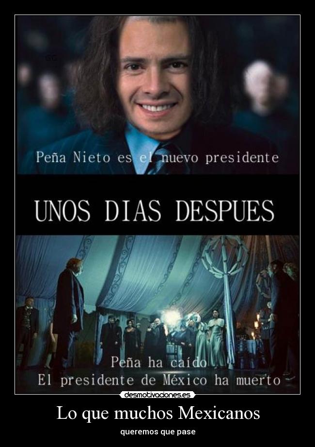 Lo que muchos Mexicanos -