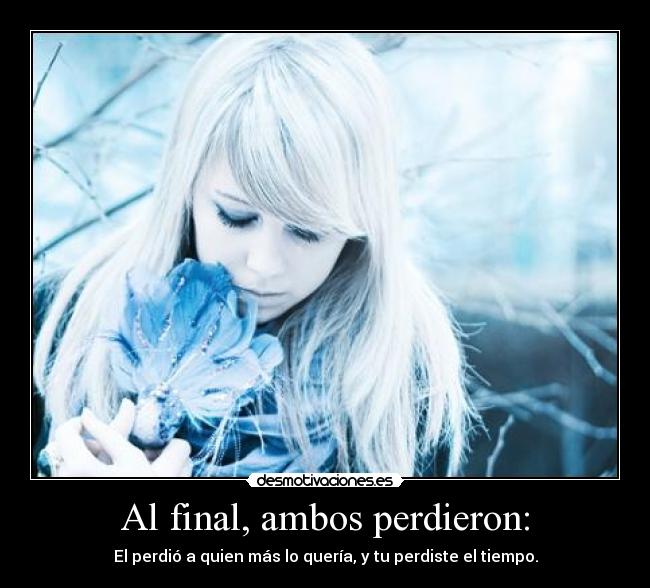 Al final, ambos perdieron: - 