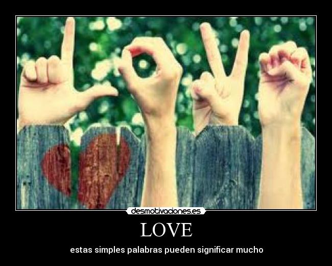 LOVE -