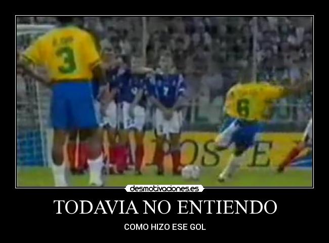 TODAVIA NO ENTIENDO - COMO HIZO ESE GOL