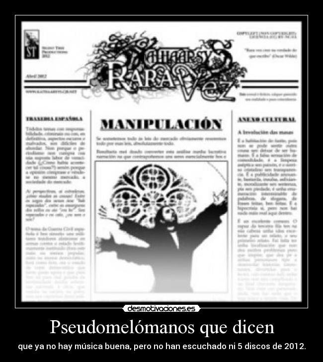 carteles rara vez kathaarsys 2012 clanoncologo mataos desmotivaciones