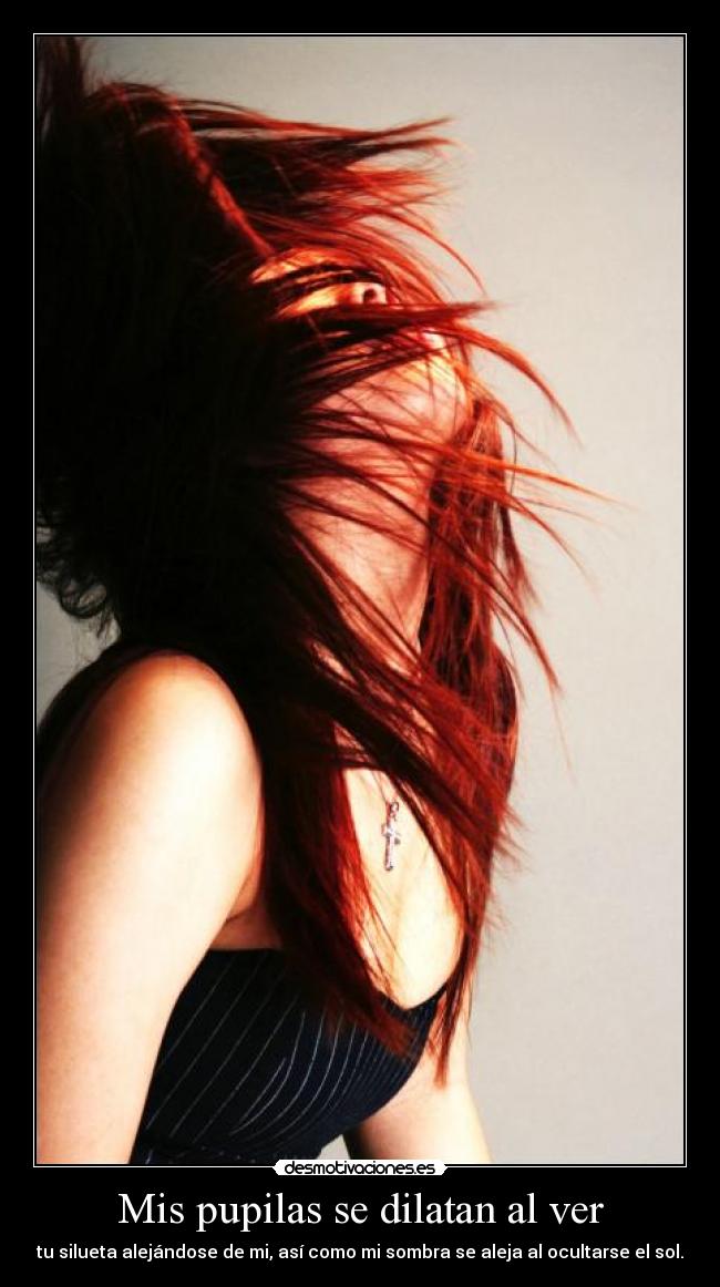 Mis pupilas se dilatan al ver -