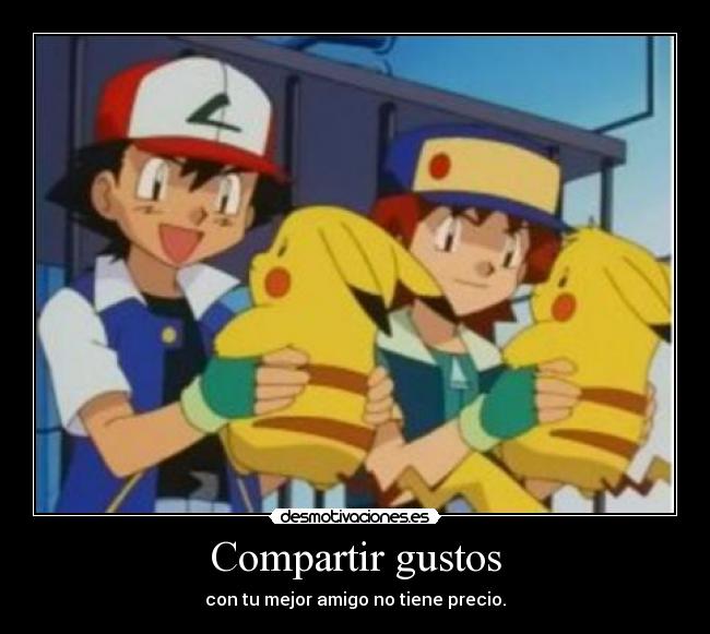 Compartir gustos -
