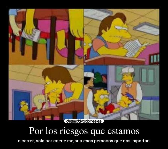 carteles riesgo desmotivaciones