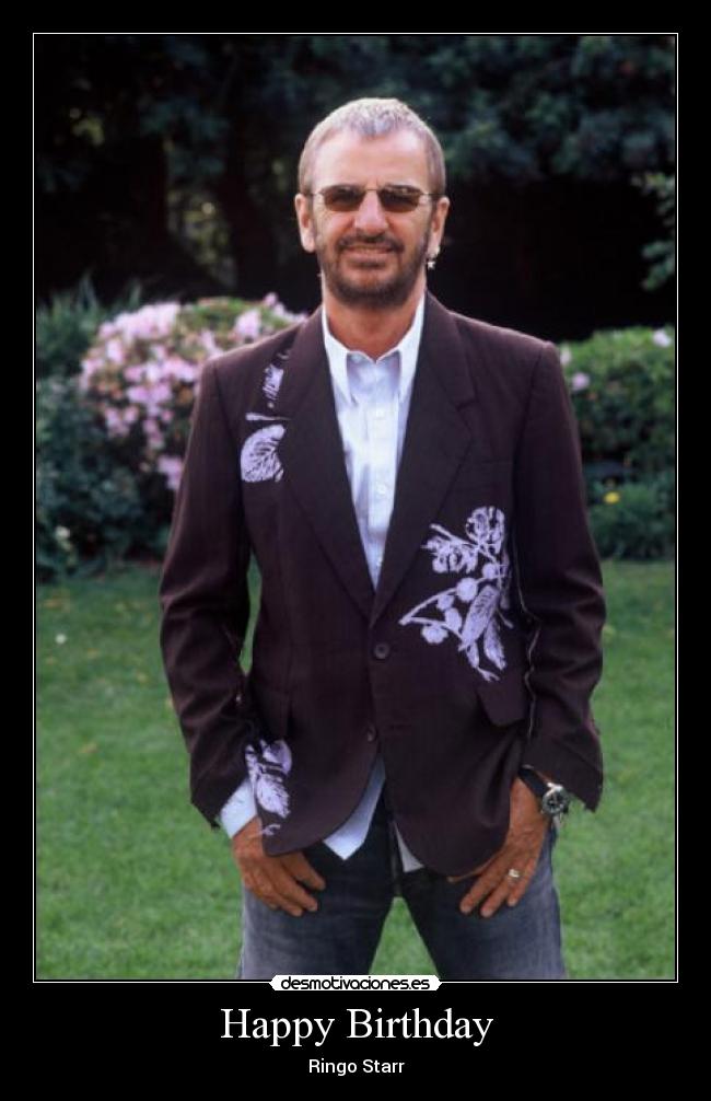 Happy Birthday - Ringo Starr