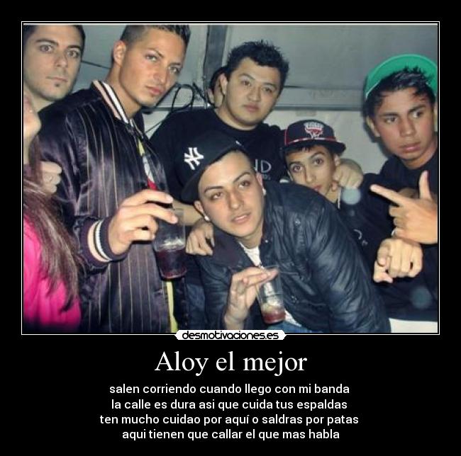 carteles aloy voz del barrio desmotivaciones