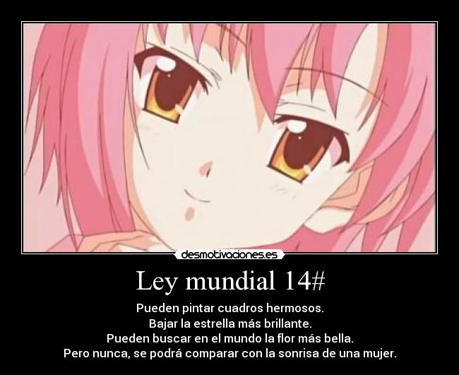 Ley mundial 14# -